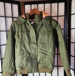 Girls Olive Green Jacket